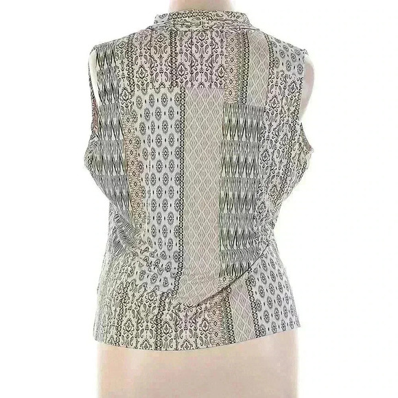 Calvin Klein Sleeveless Blouse Size XL - Picture 2 of 5